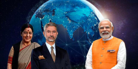 SUSHMA SWARAJ, SUBRAHMANYAM JAISHANKAR, NARENDRA MODI